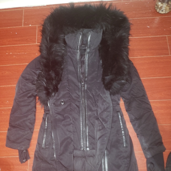 XS RUDSAK DOWN FILLED FUR HOODED JACKET - Picture 5 of 5